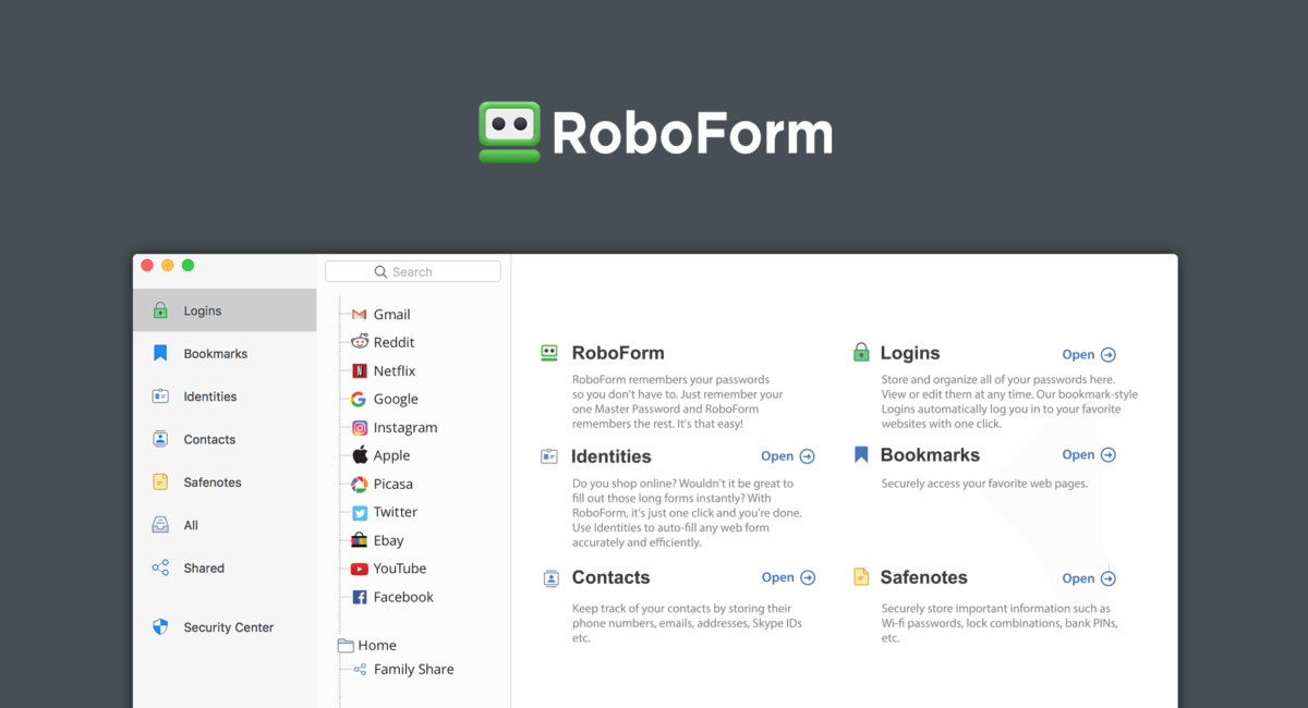 roboform generate password